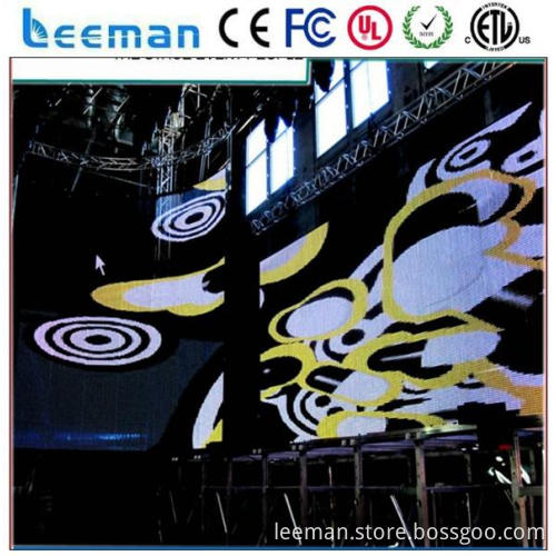 pixel pitch 12.5mm led curtain screen 6 digit seven segment led display background led flexible curtain screen